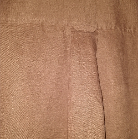 Brown Button-Up Shirt Dress - Picture 12 of 12